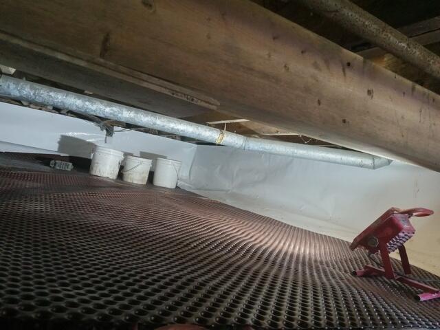 Drainage matting