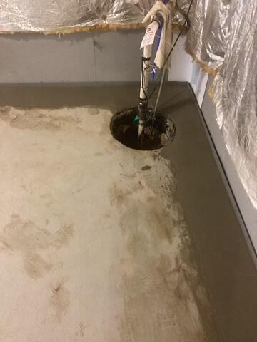 Existing Sump