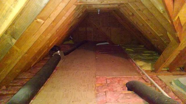 Poorly Insulated Attic