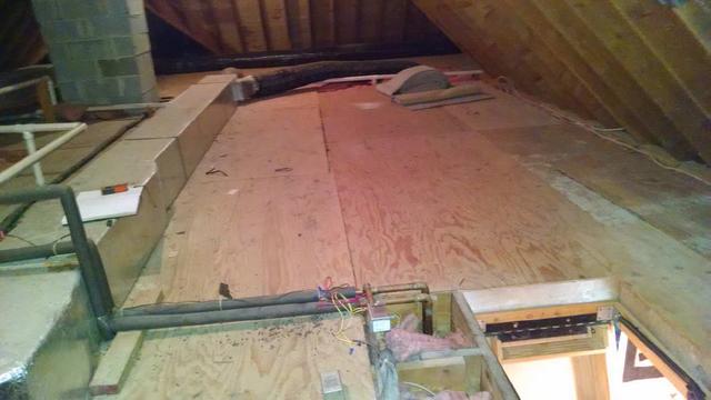 Old Attic Insulation