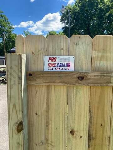 6' Privacy Natural Pressure Treated Wood