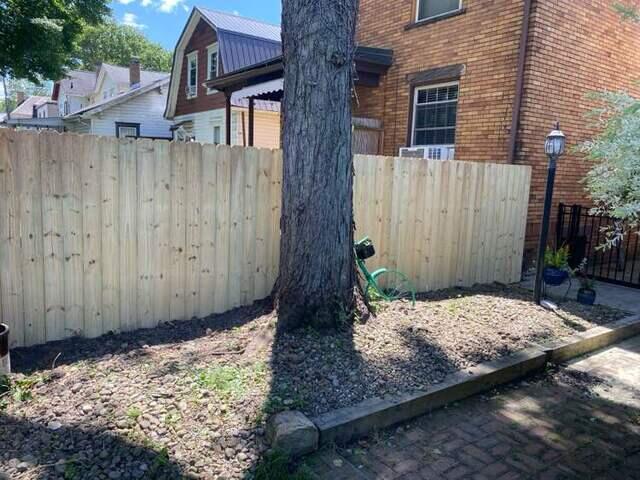 6' Privacy Natural Pressure Treated Wood