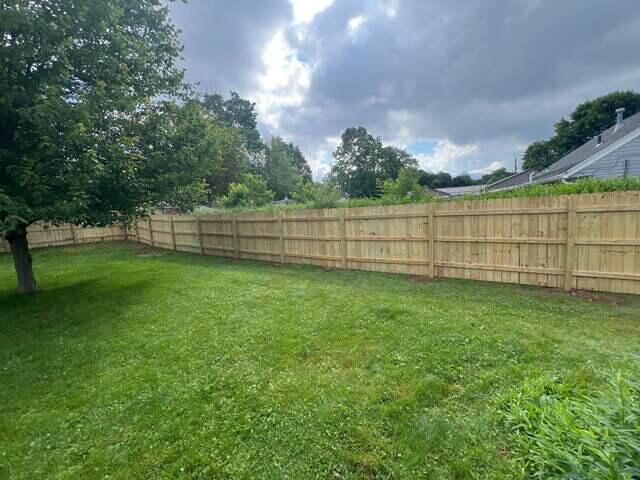 6' Privacy Natural Pressure Treated Wood Fence / (1) Double 10' gate / (1) Single 4' gate