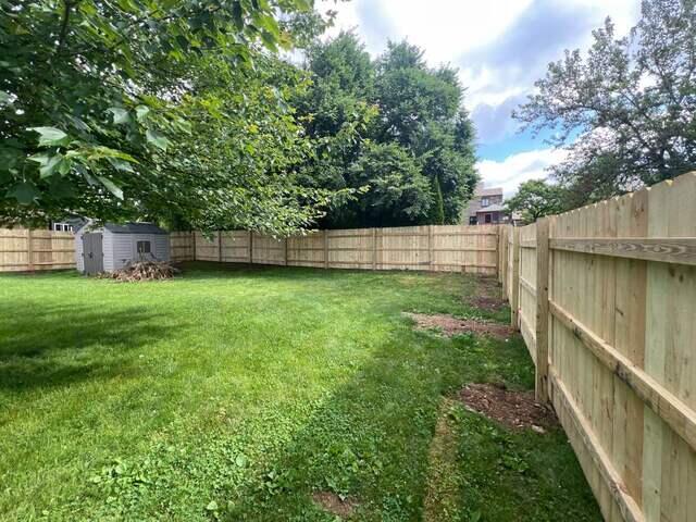 6' Privacy Natural Pressure Treated Wood Fence / (1) Double 10' gate / (1) Single 4' gate