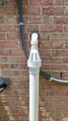 Waterproofing Discharge Line