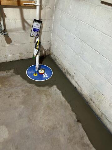 SuperSump Pump System Installed