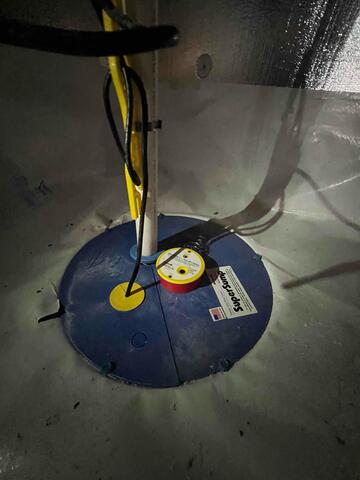 Crawl Space Sump Pump System