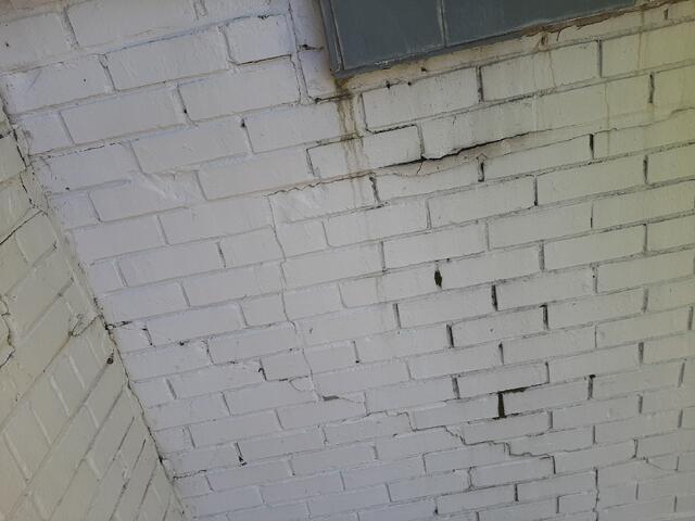 Cracking of Exterior Wall