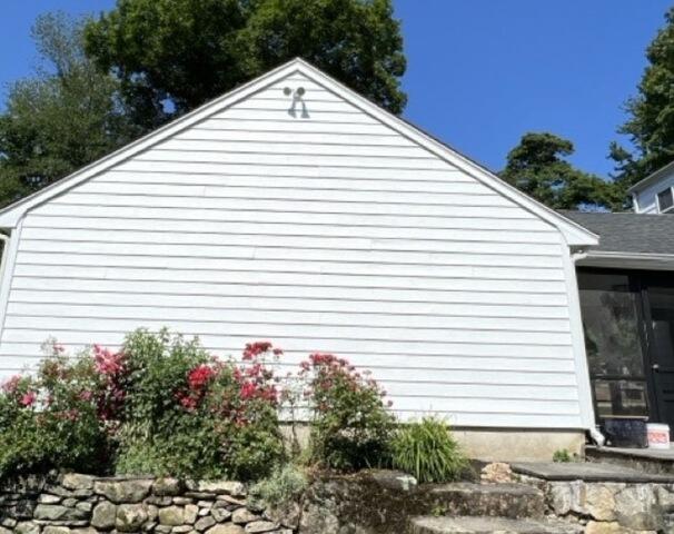 Side Exterior of the Home