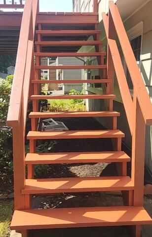 Deck Stairwell Finished