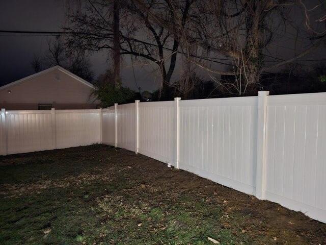 Vinyl Privacy Fence Project Fayetteville, PA