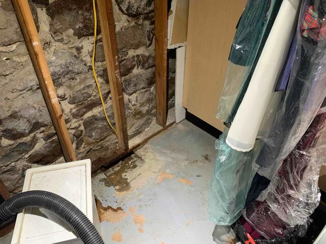 Before Sump Pump Installation