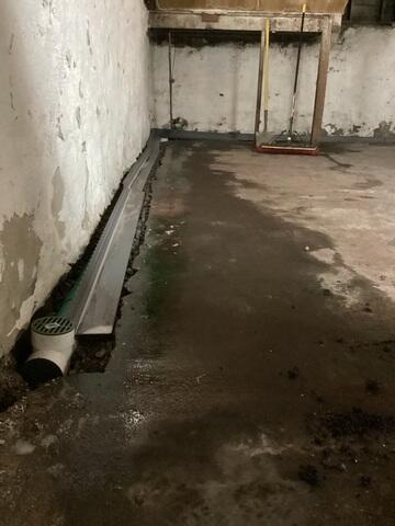 New Draintile, Before