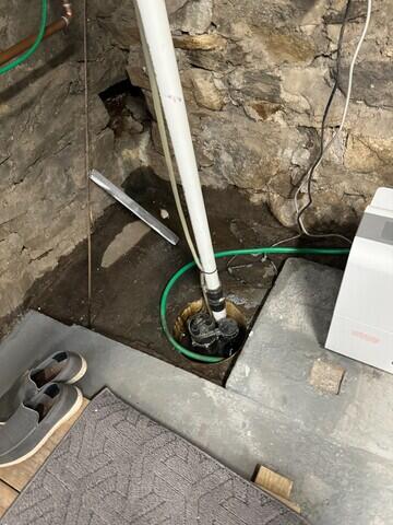 Old Sump Pump
