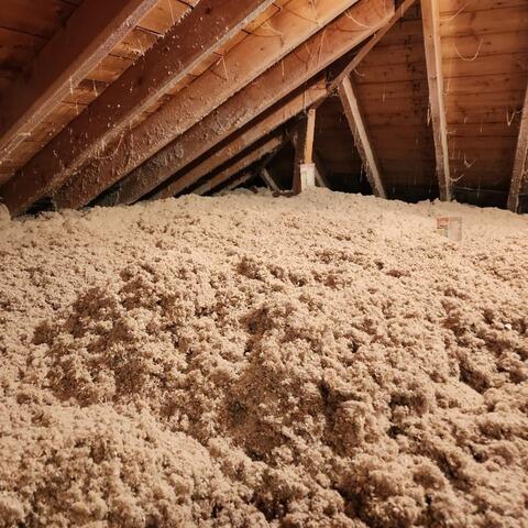 Attic Well Insulated