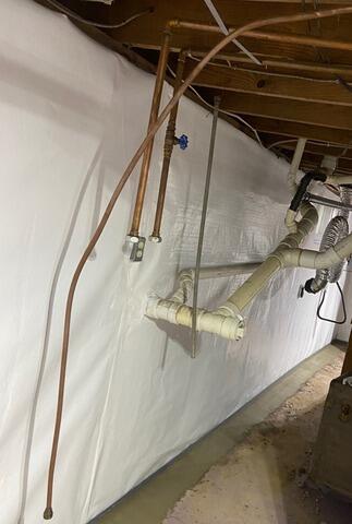 Basement Moisture Barrier