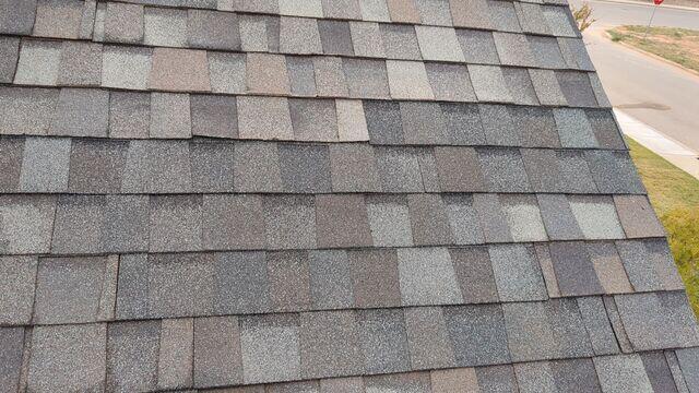Replacement of shingles.