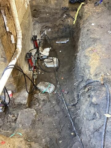 Steel Brackets Installed