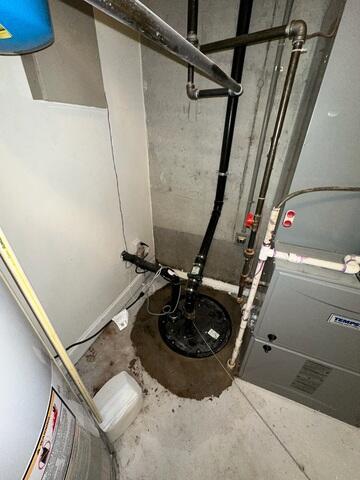 Sump Pump Before