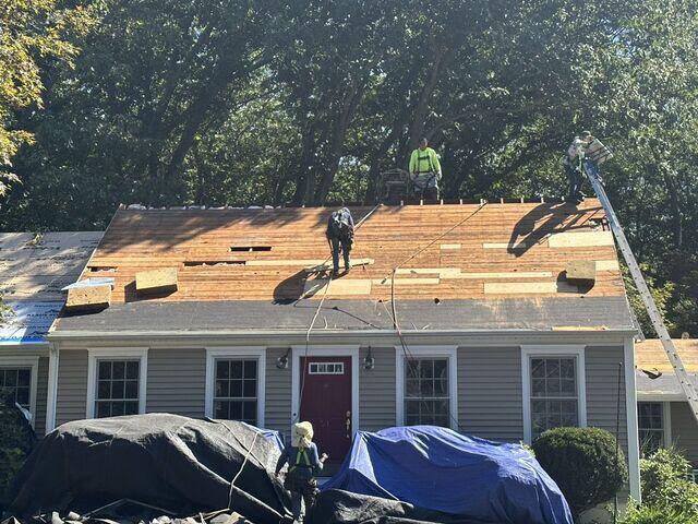 Replacing the Old Wood Decking