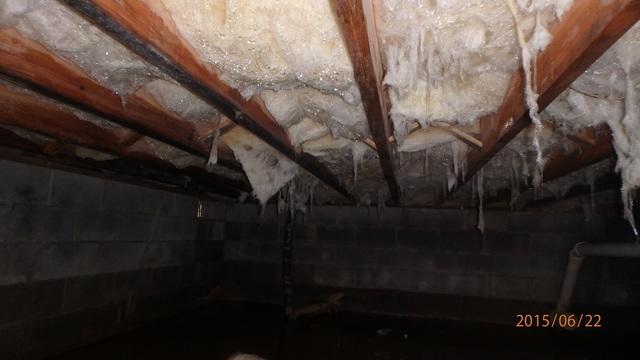 Sagging Insulation