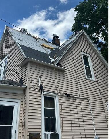 Roof Installation In Progress