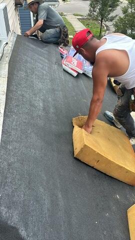 Installation Crew Roof Work