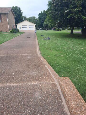 Repaired Driveway
