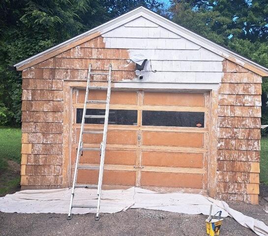 Front of Garage