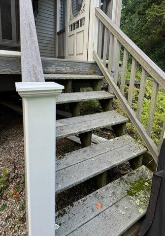 Front of Deck Stairwell