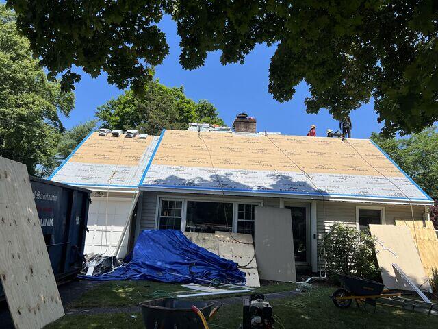 Completed Underlayment