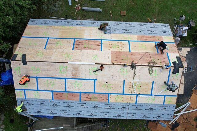 Decking Tape and Underlayment