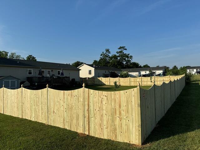Wood Privacy Fence Install Bentonville, VA