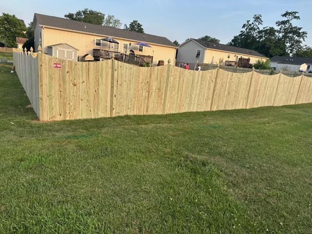 Wood Privacy Fence Project Bentonville, VA