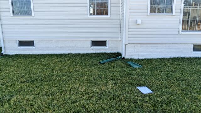 Third Gutter Down Spout