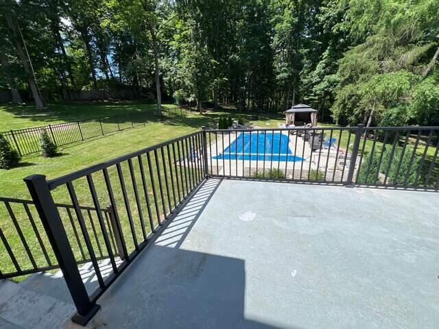Black 36" Tuscany C-10 Aluminum Railing