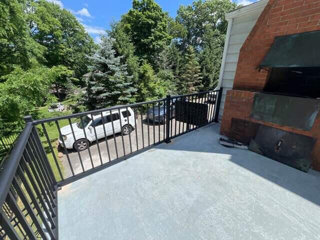 Black 36" Tuscany C-10 Aluminum Railing