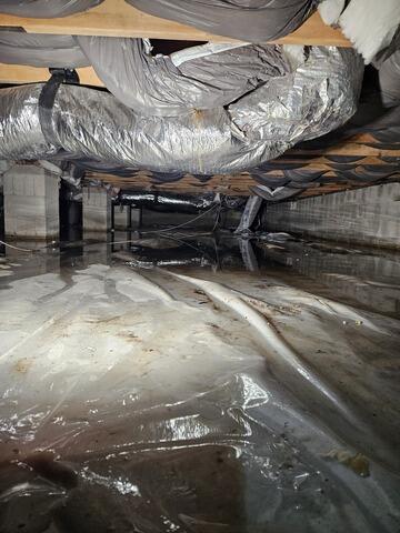 Flooded Crawlspace