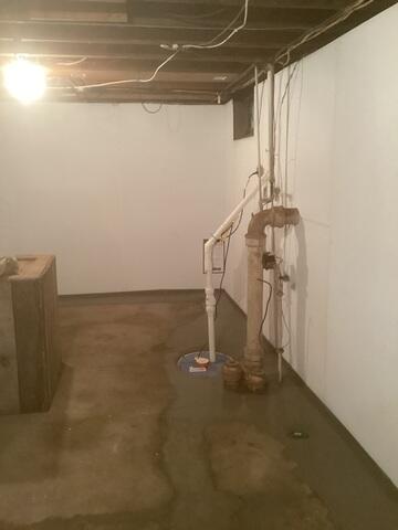 New Sump Pump