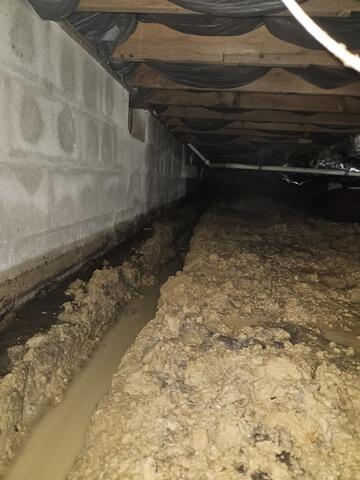 Hydrolink Perimeter Drain Prep