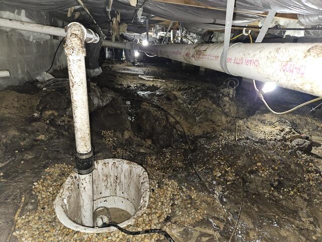 Broken Sump Pump
