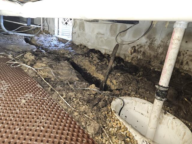 Drainage Matting Installation