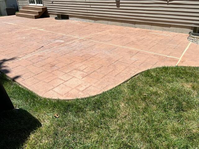 This Patio Is Stabilized For The Foreseeable Future