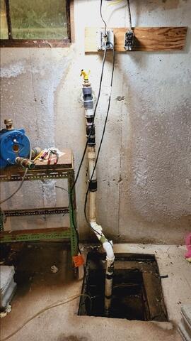 Old Sump Pump