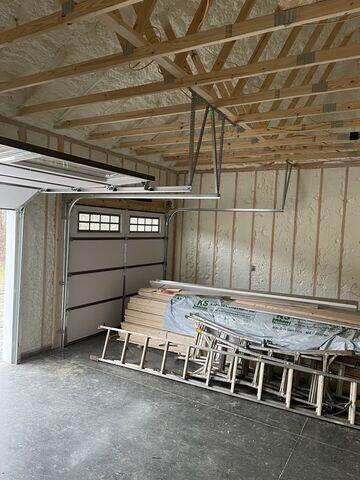 Spray Foam Garage Insulation