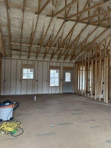 Spray Foam in a New Home Build