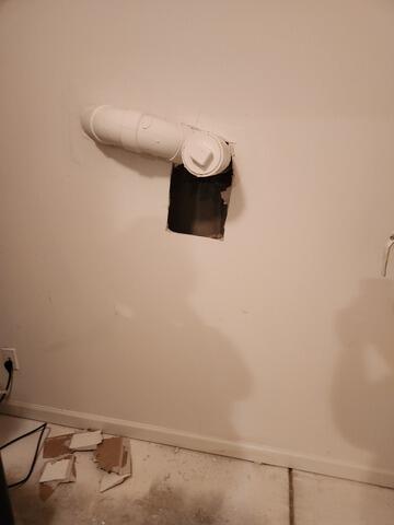 Minor Cut Made to Inspect Area