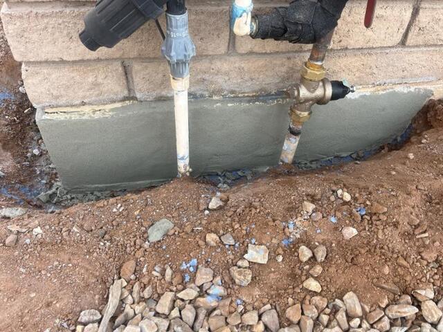 Stem Wall Repair Process: Final Look in Mesa, AZ