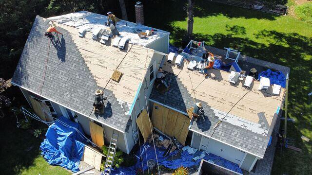 Installing New Shingles
