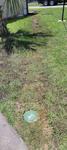 Drainage System Buried Underground